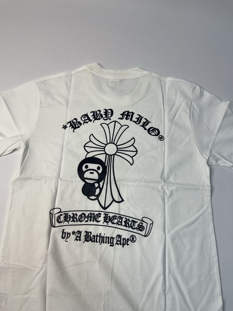 Футболка chrome hearts bape