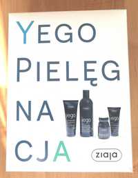 Ziaja Yego Men 4 kosmetyki : krem+balsam+dezodorant+żel do mycia