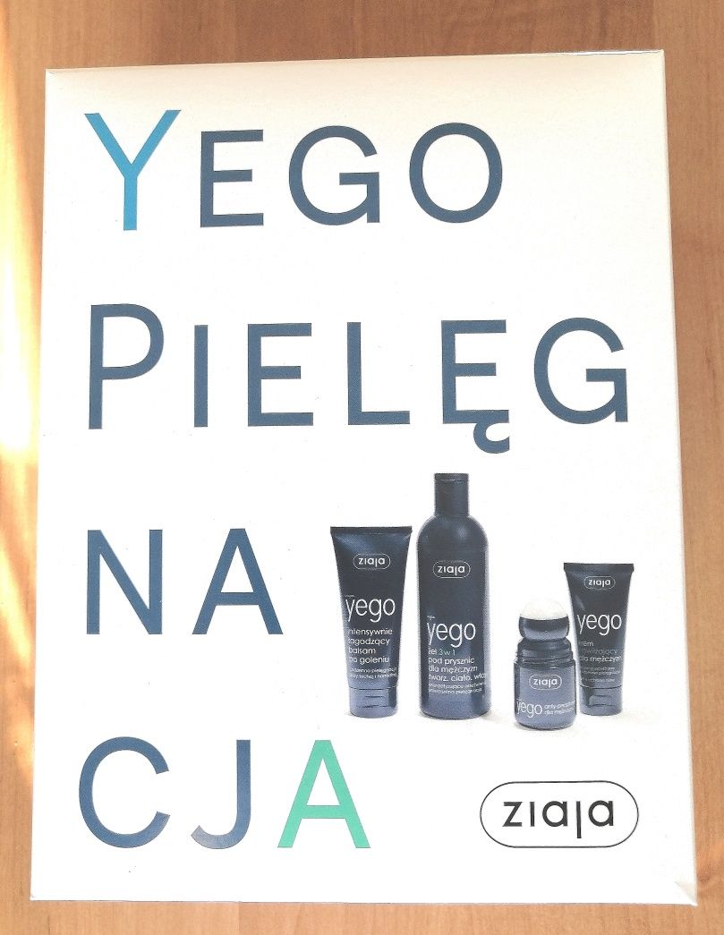 Ziaja Yego zestaw : 4 produkty do męskiej pielęgnacji