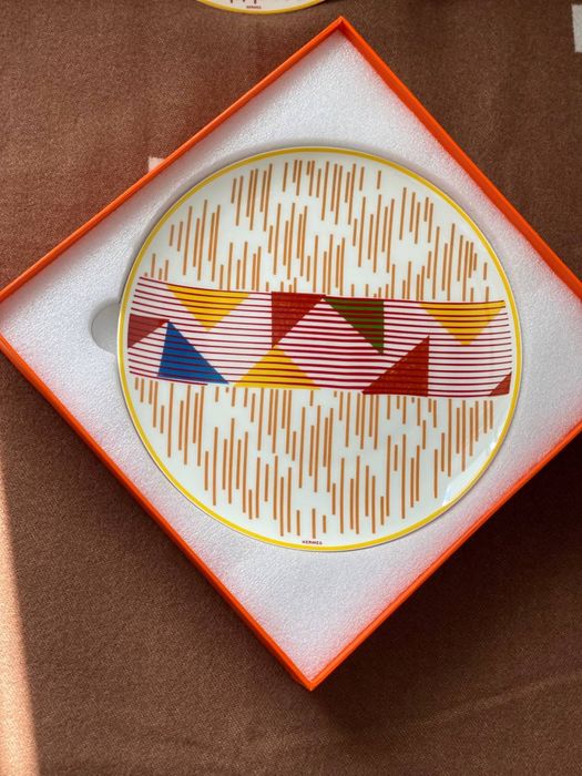 Набір тарілок Hermes порцелян