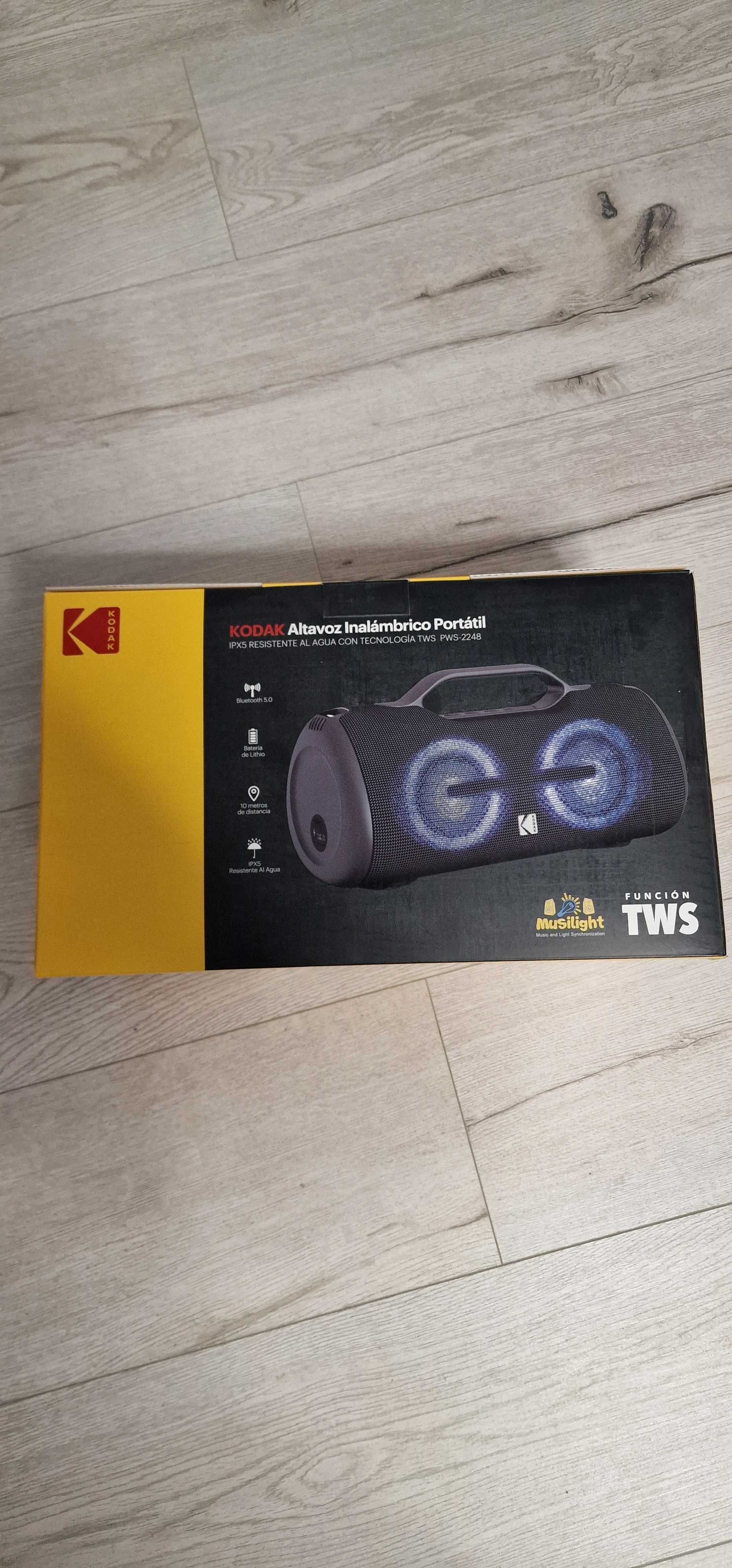Nowy duży głośnik 60W Kodak Pws-2248 Czarny