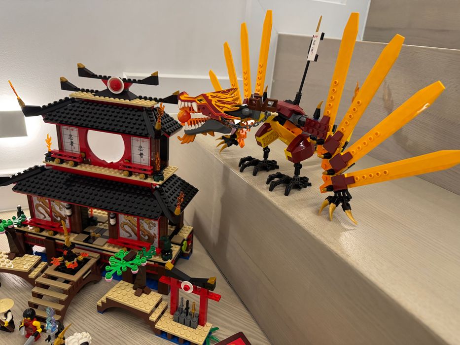 Rezerwacja. Unikat! LEGO Ninjago 2507 Świątynia Ognia KOMPLET