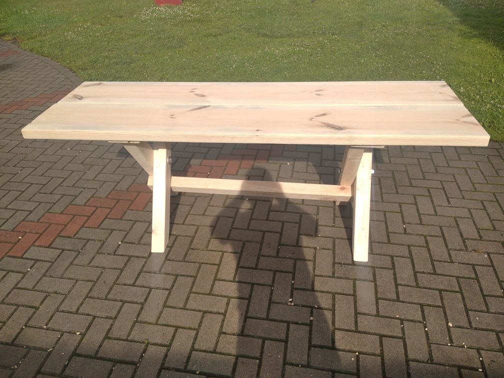 Stół drewniany ogrodowy cena 500zl do końca miesiąca