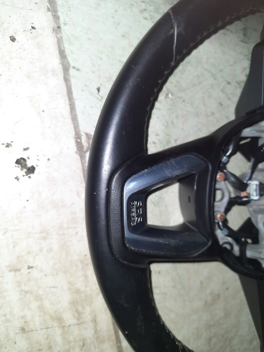 Mazda 3 BM 2016 2017 2018 рестайлинг руль кожаный чёрный разборка