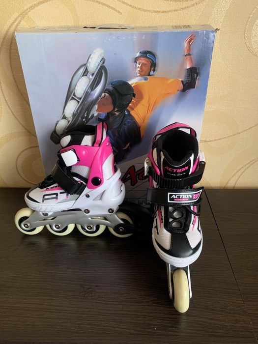 Ролики для дівчинки розмір 29-32