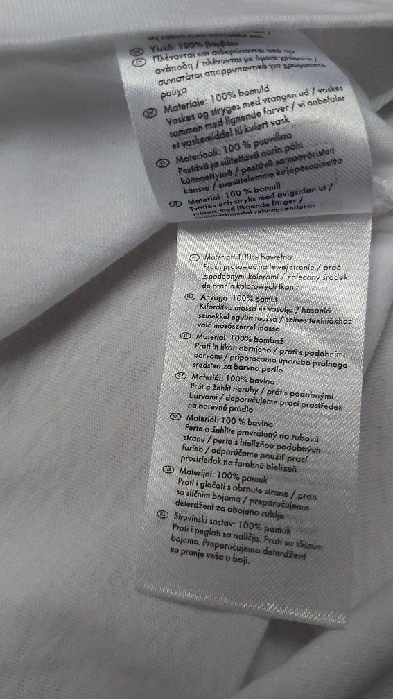 T shirt bawełniany z nadrukiem