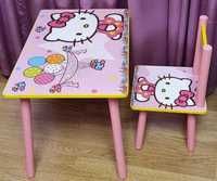 Детский столик и стульчик Hello Kitty, только Днепр