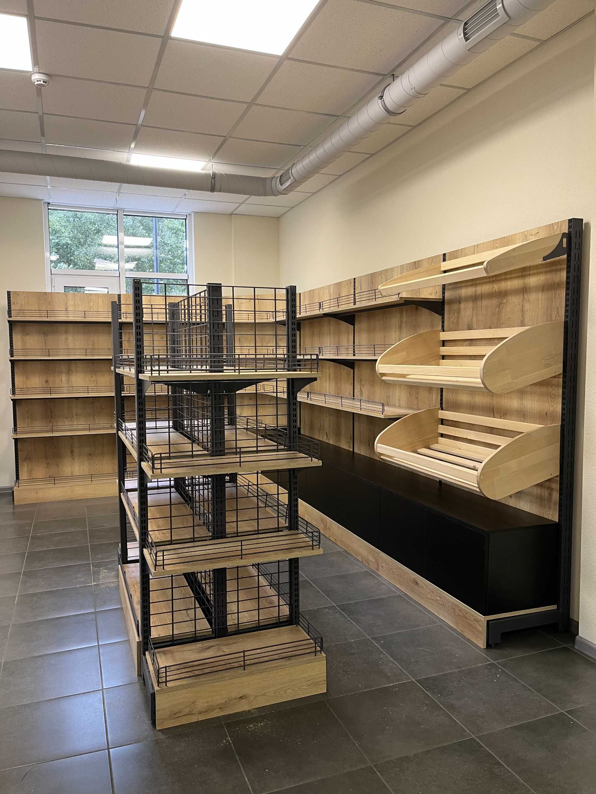 Полки металлические  для магазина. Стеллажи в наличии и под заказ.