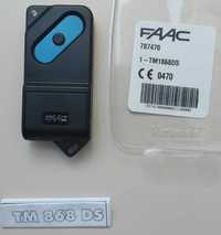 Comando portão garagem FAAC TM868DS (Novo)