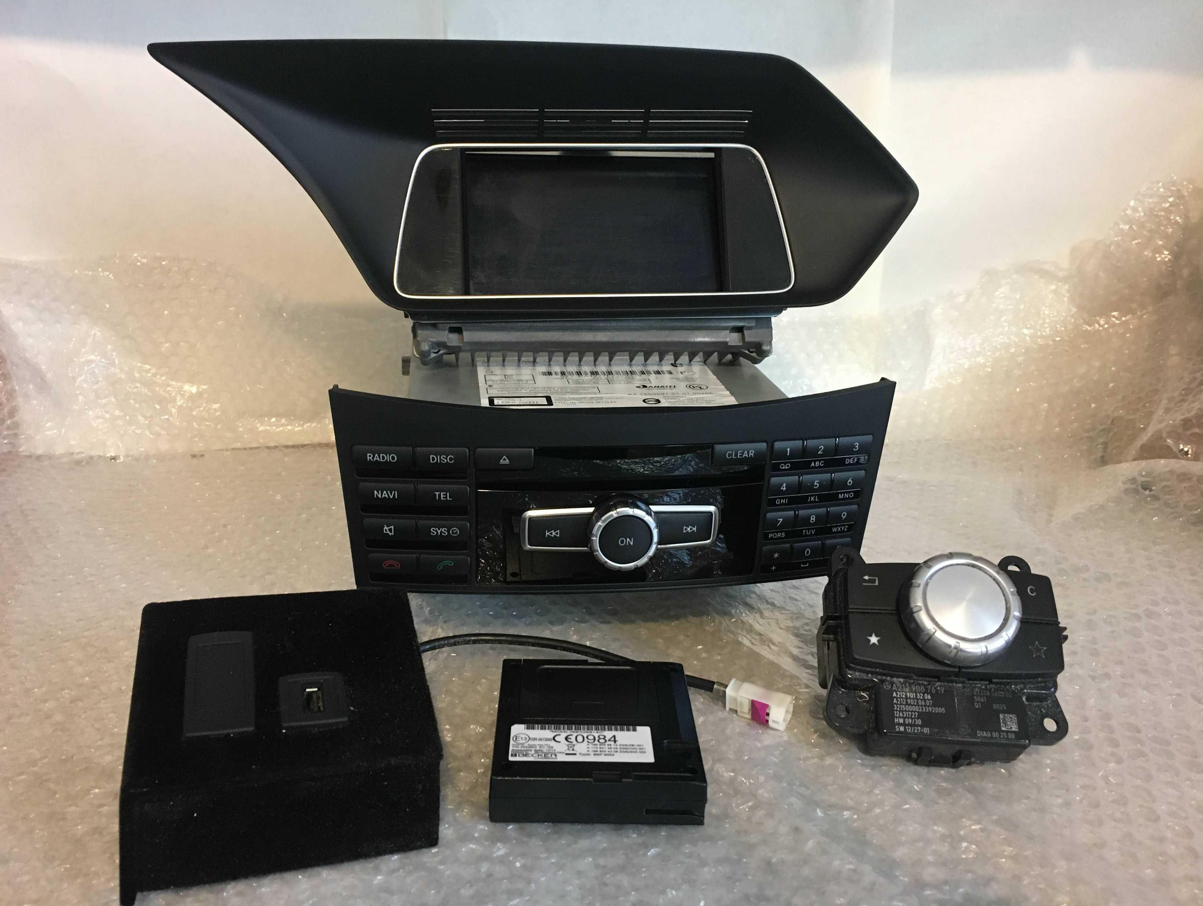 Магнітола NTG4.5 Audio20 + дисплей + рамка Mercedes E Class w212  2015