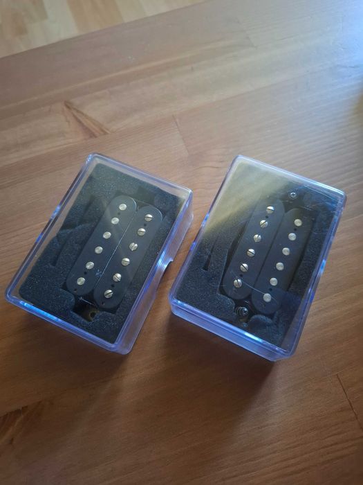 Przetworniki do gitary elektrycznej.  Humbucker Set LH150B + LH150N