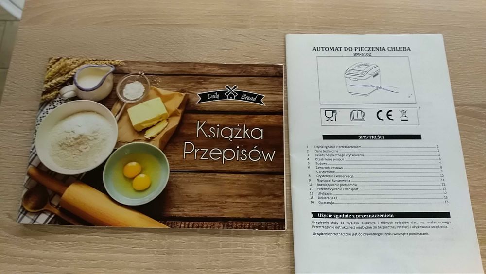 Automat wypiekacz do pieczenia chleba i ciast Daily Bread