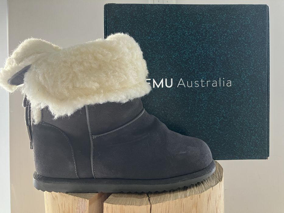 Kozaki EMU AUSTRALIA śniegowce Airlie K12100, szare, rozmiar 36