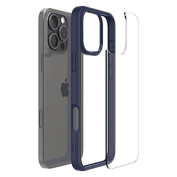 Etui Spigen Ultra Hybrid na iPhone 16 Pro Max - niebieskie