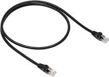kabel sieciowy lan rj45 cat-6 ethernet 0.9m czarny