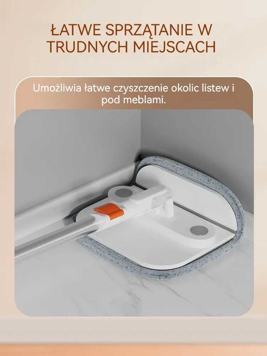 Smart Mop premium TIVAXO A11 - separacja czystej i brudnej wody