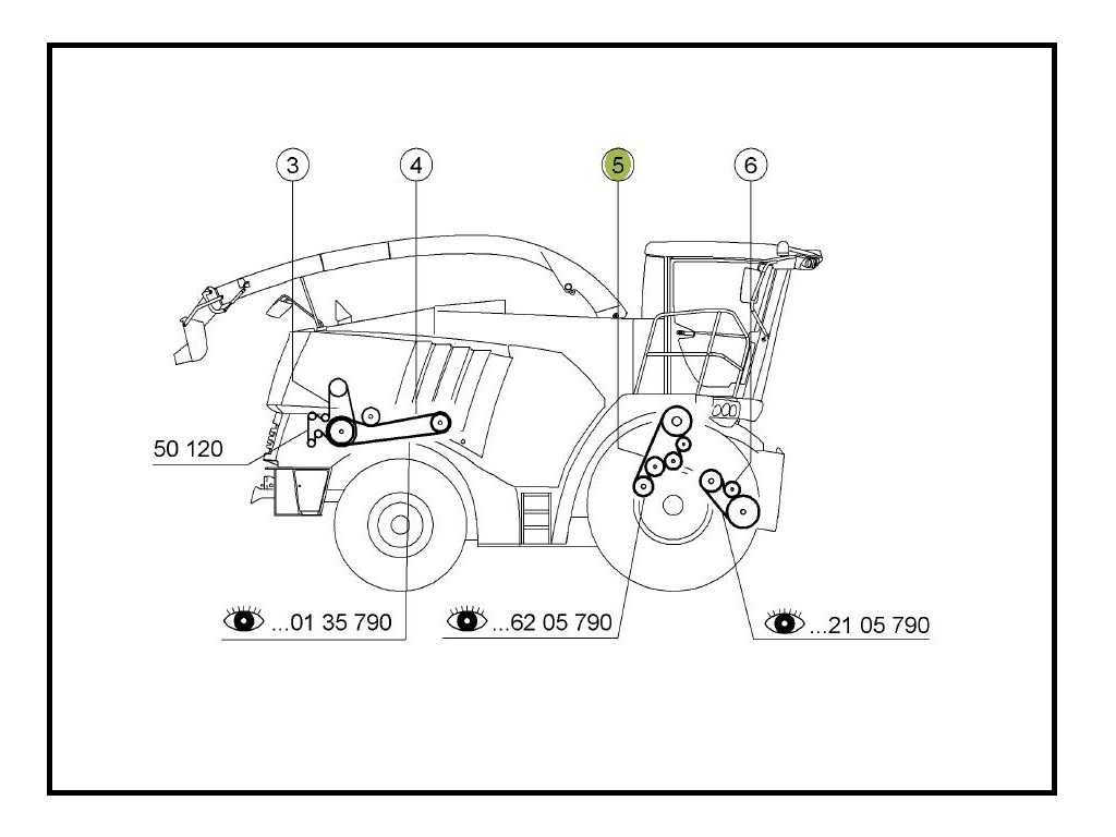 Pas gniotownika Jaguar 980-960 CLAAS 130901.0
