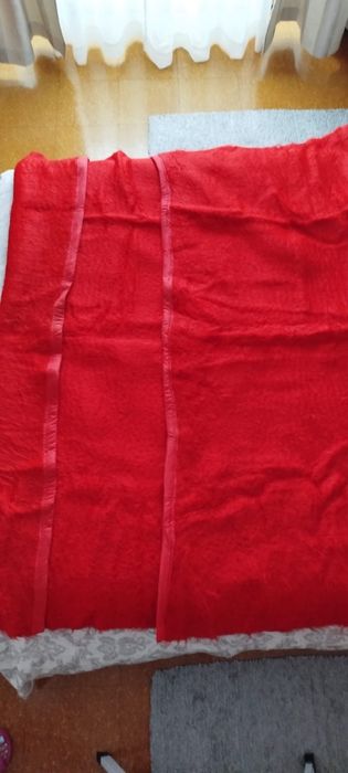 Cobertor papa vermelho