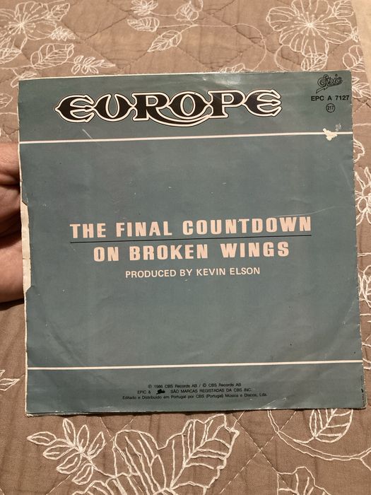 Single 80’s Europe The Final Countdown