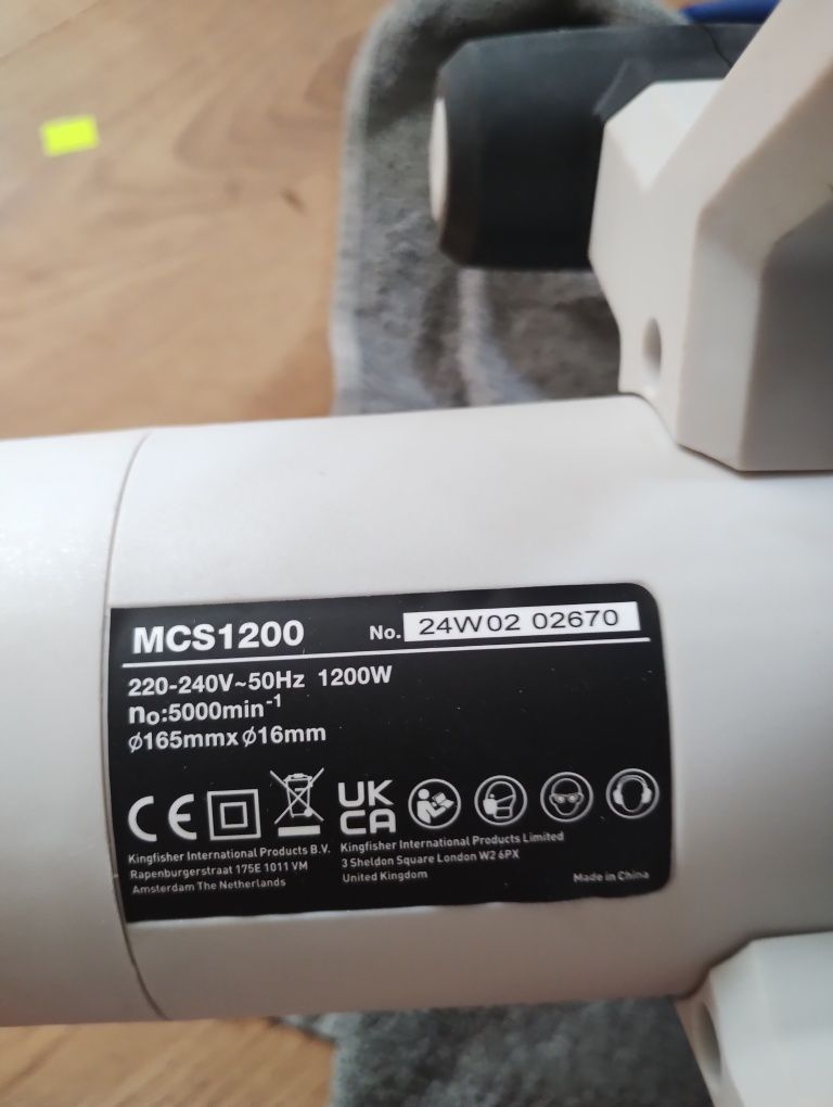 Pilarka tarczowa MacAlister 1200W