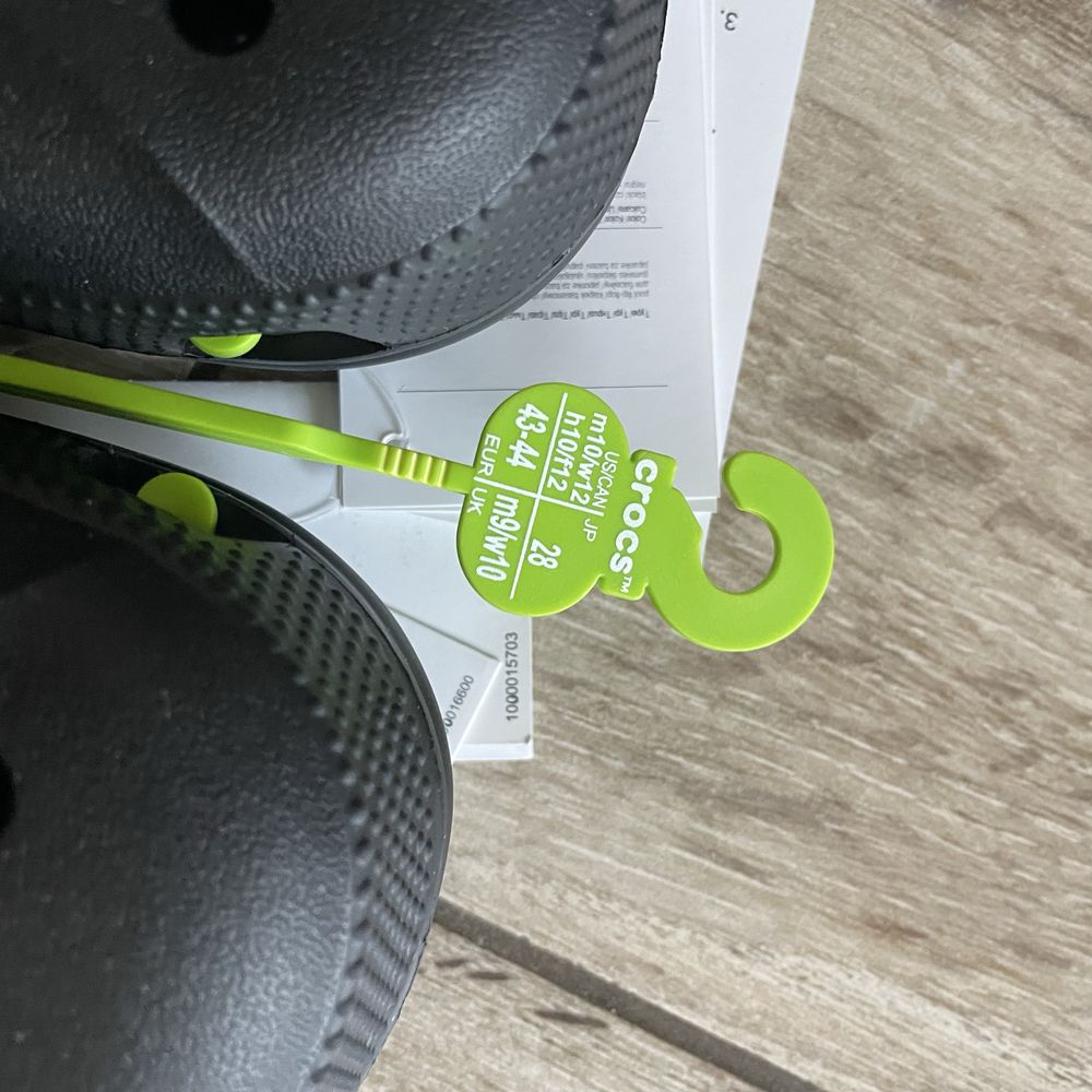 Buty Crocs 43-44 M10 W12 nowe czarne