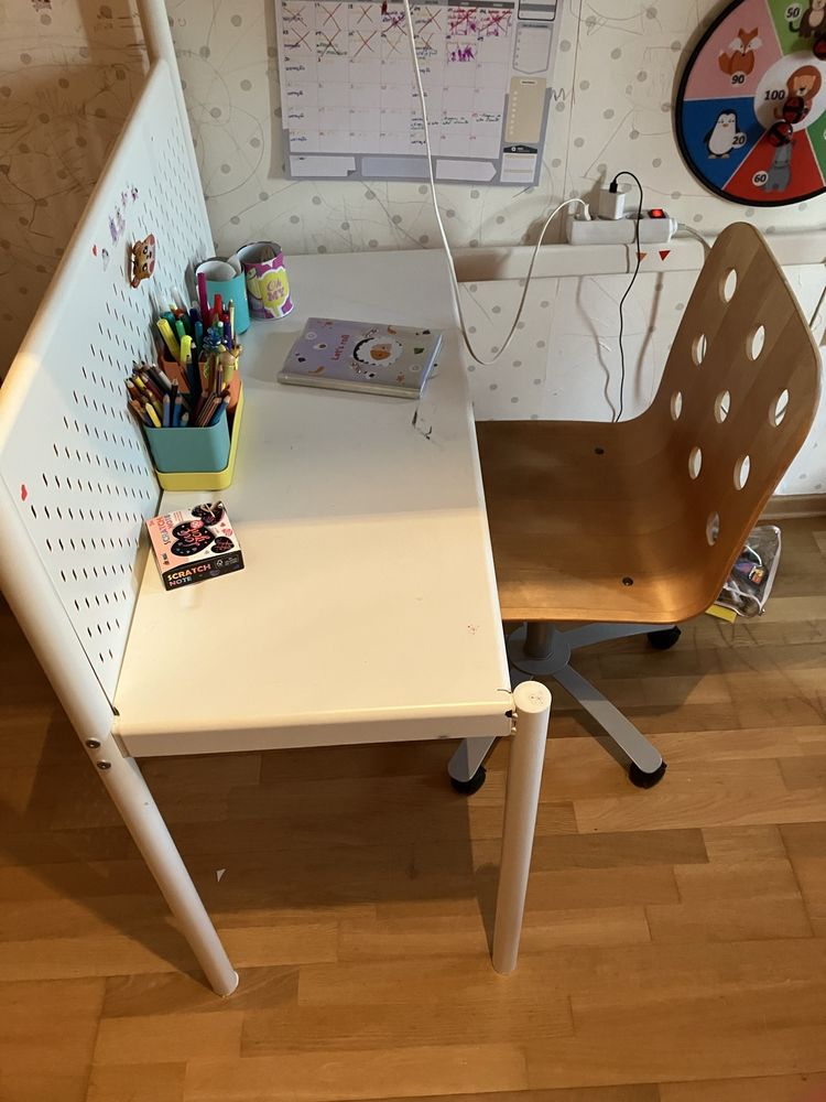Cama alta Ikea Vitval com colchão