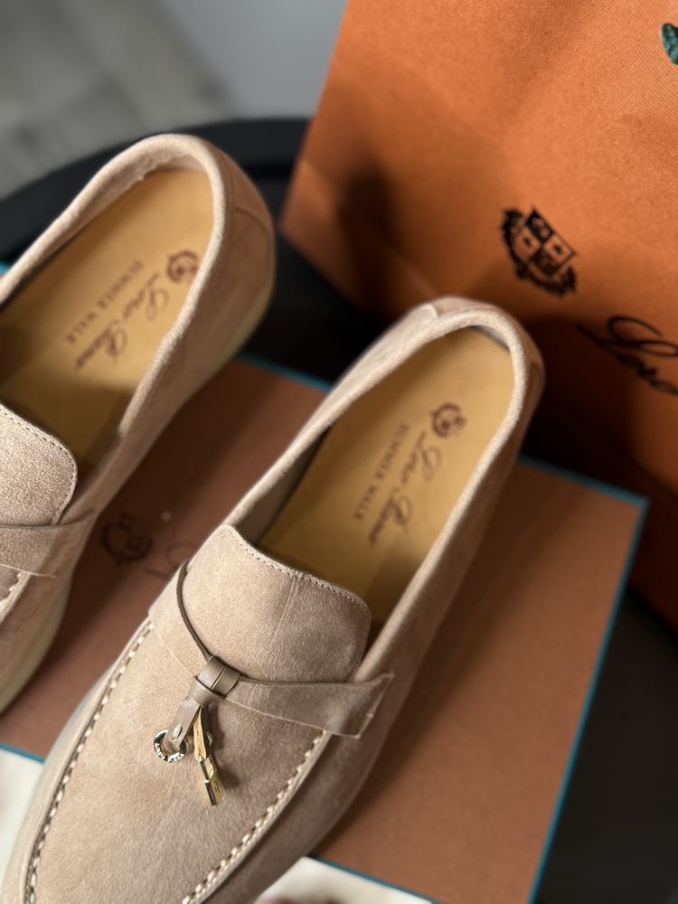 Лофери жіночі лоро піана loro piana lp summer walk лоріки лоферы туфли