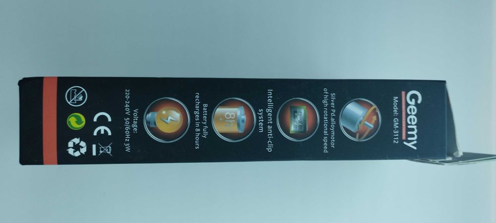 Триммер geemy gm3112 для стрижки волос бороды носа и ушей