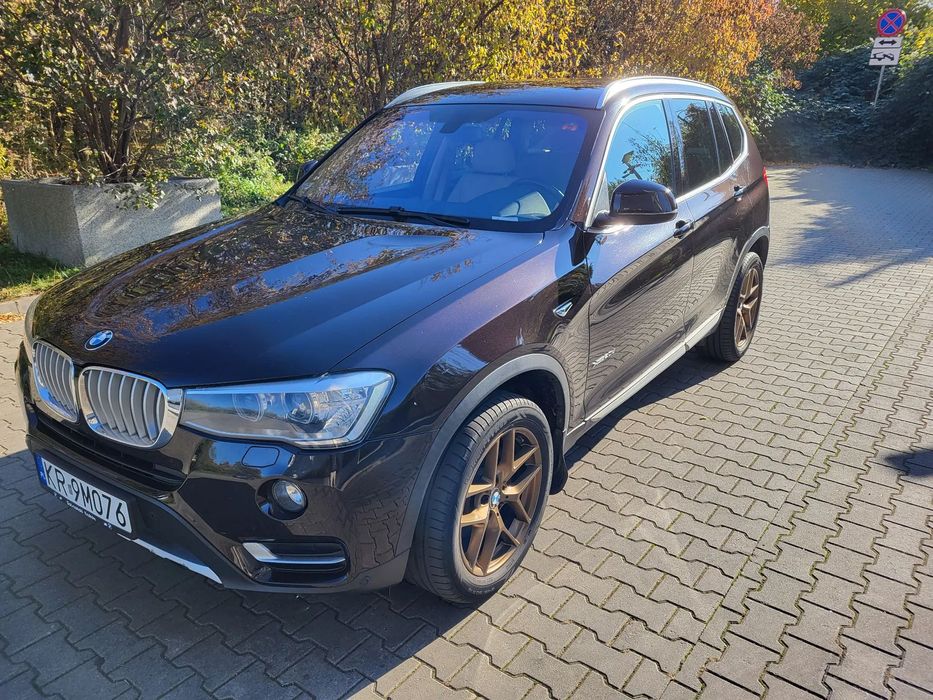 BMW X3 BMW X3 xDrive 2.0d xline, 2016, 125 000 km, stan bardzo dobry
