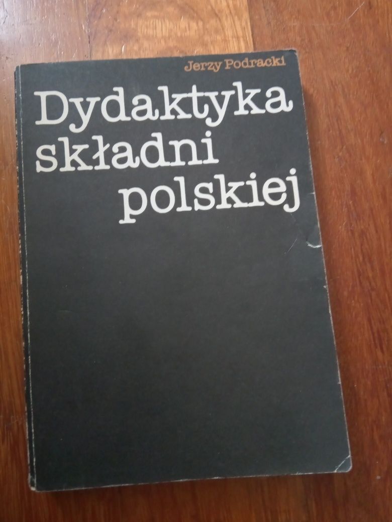 Dydaktyka składni polskiej. Jerzy Podracki