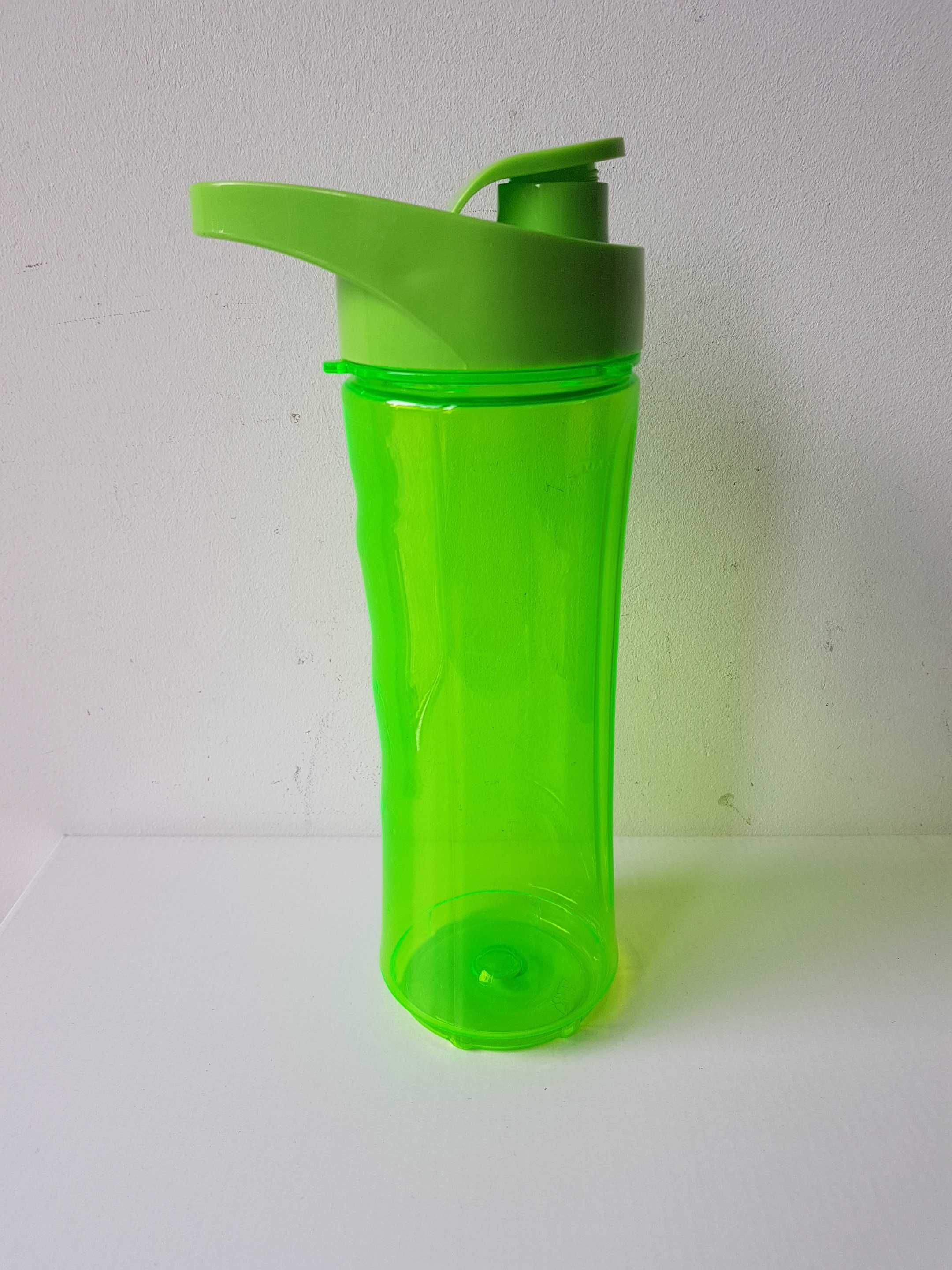 Bidon sportowy Plastikowa butelka do picia wody smoothie 600ml zielona