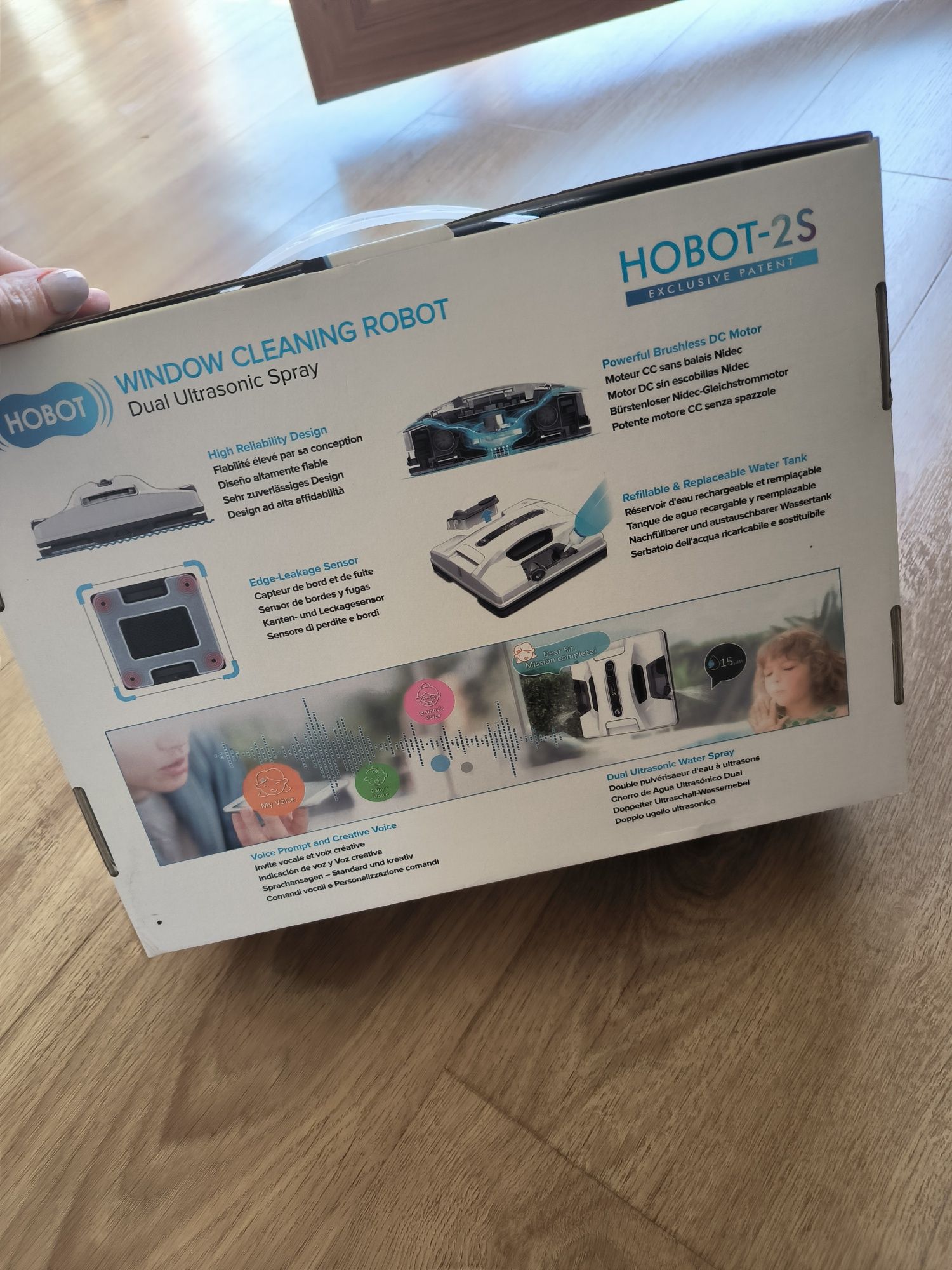 Hobot 2 s robot myjący okna