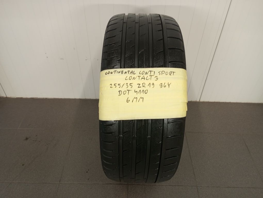 Continental Conti Sport Contact3 255/35ZR19 96Y DOT4110 BIEŻNIK 6MM