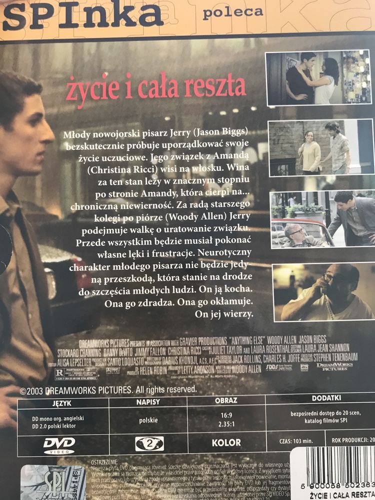 Źycie i cała reszta Woody Allen film na DVD