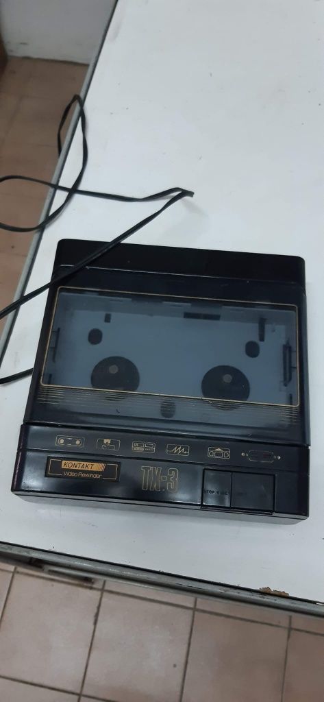 Rebobinador cassetes VHS