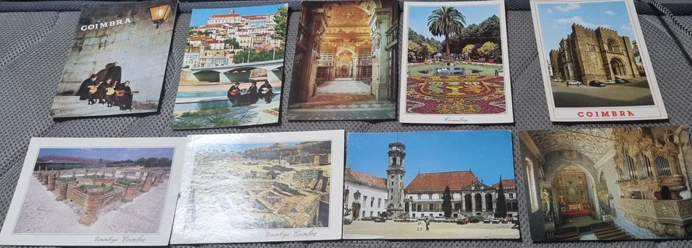 Postais antigos de Coimbra