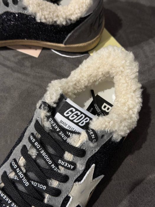 Кеды голден гуз golden goose зимние кеды с мехом