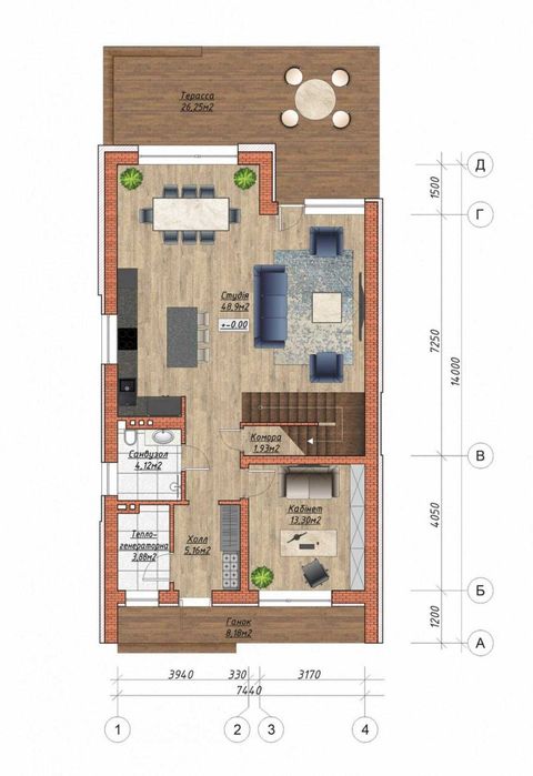 Сучасний будинок Осокорки, м. Славутич, поруч пляж Осокор