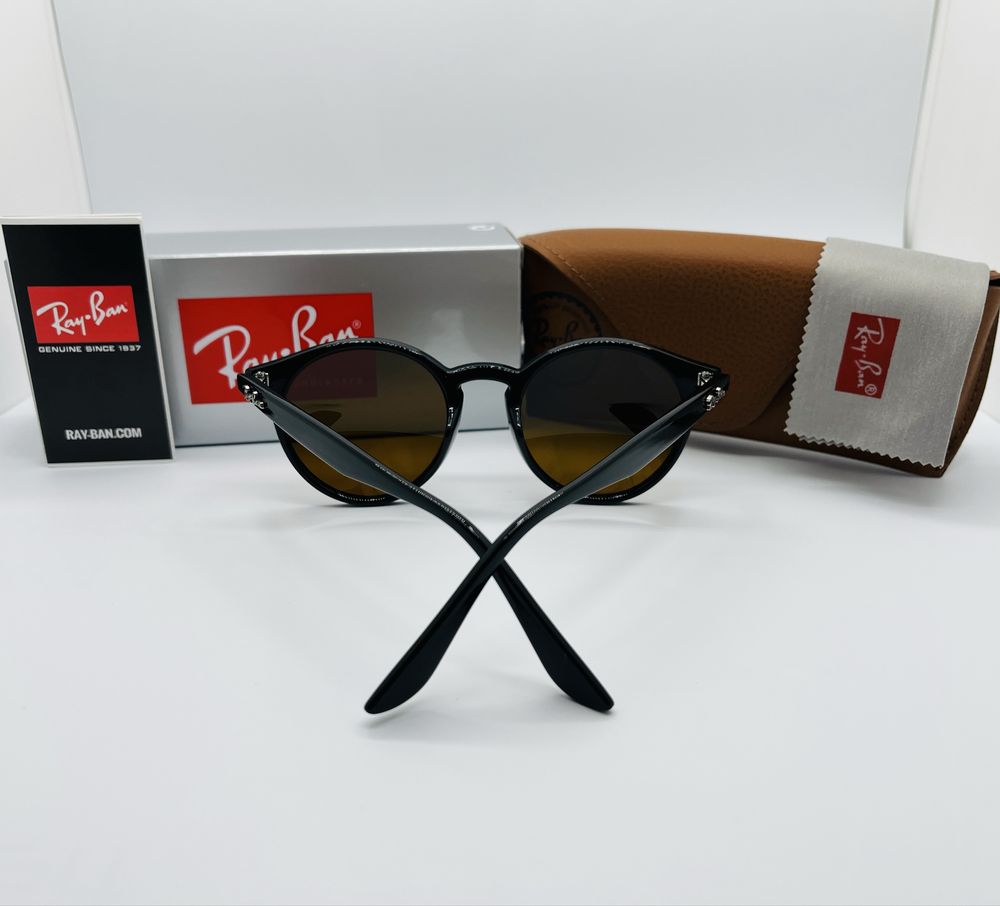 Солнцезащитные очки Ray Ban Highstreet 2180 Black-Brown 51мм стекло