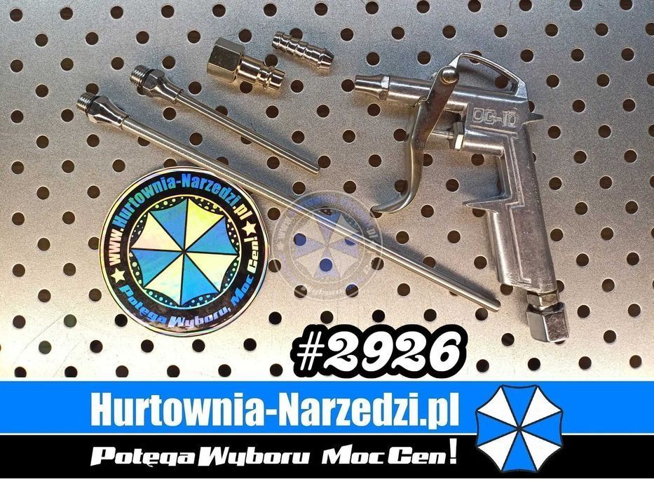 Pistolet do przedmuchiwania Zestaw do przedmuchiwania pistolet + dysze