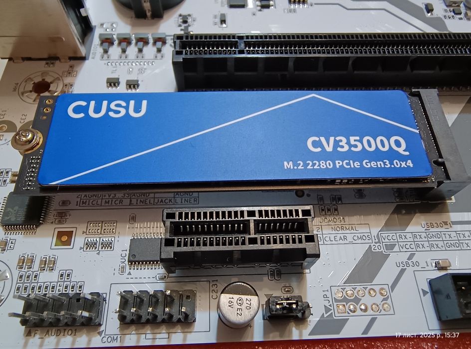 Ryzen 5500 / AM4 B450 / 32 GB (2х16) DDR4 з RGB підсвіткою