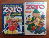 2 livros "Superalmanaque do Zero"
