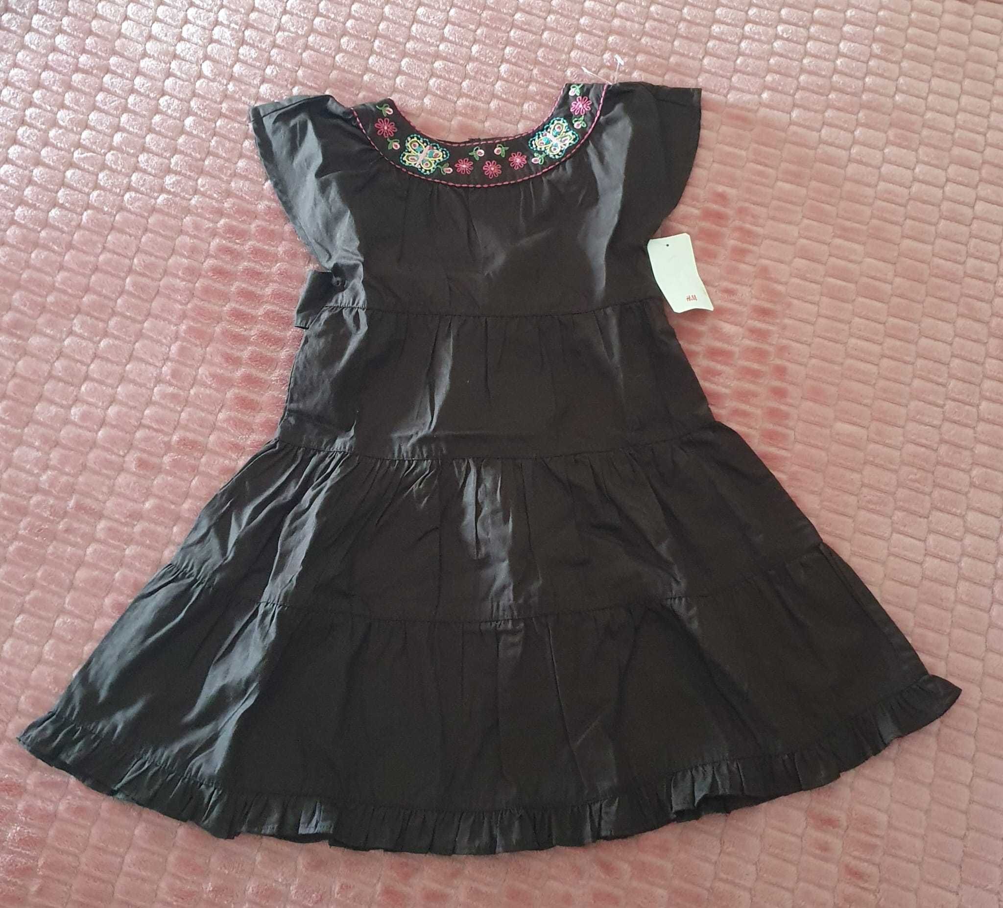 Vestido castanho H&M (menina 2-4 anos)