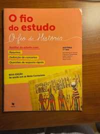 Livro de atividades (2 livros) de história 7º ano - O fio da História