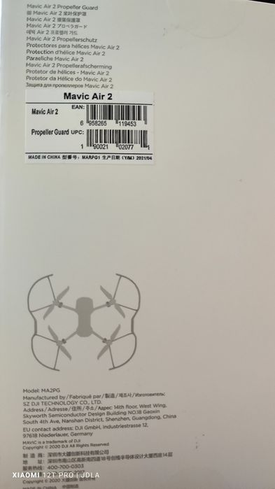 DJI Air 2 e air2S s protetor hélices