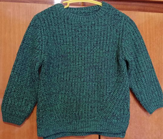 Светр/свитер на 2-3 роки смарагдовий колір