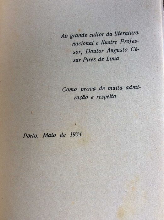 Versos dum Plebeu. Por Eduardo de Azevedo, 1934