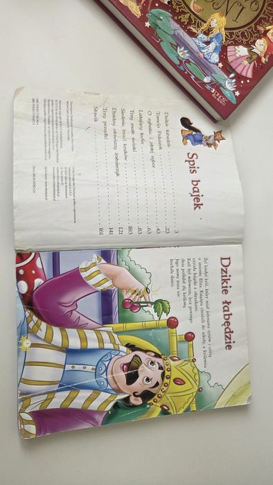 Zestaw 2 książek dla dzieci Baśnie i Bajki