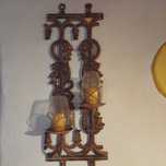Suporte de velas para parede