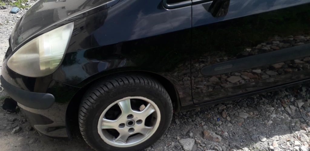 Honda jazz zderzak maska szyba skrzynia  rozrusznik alternator sprezar
